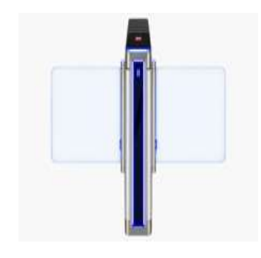 Smart Techo swing barrier gate MODEL ST-BZ077-2